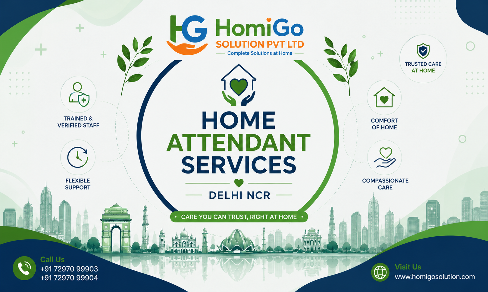 Home Attendant Services Delhi NCR